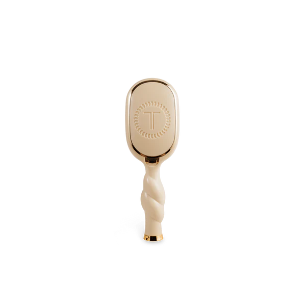 Teleties Mini Boar Bristle Hair Brush - Tan