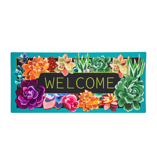 Evergreen Enterprises Summer Succulent Sassafras Switch Mat