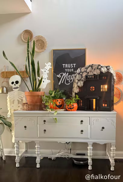 MUD PIE MACHE JACK-O-LANTERN TREAT BUCKETS