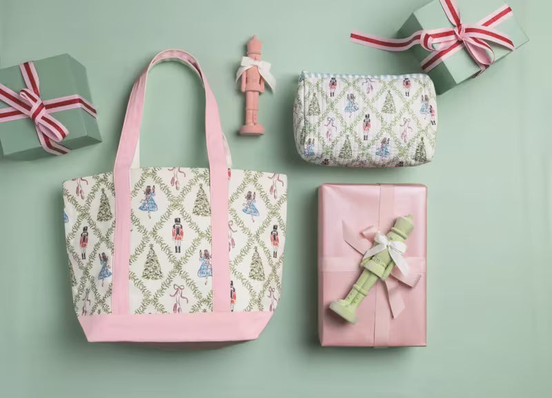 MUD PIE NUTCRACKER QUILTED CASE