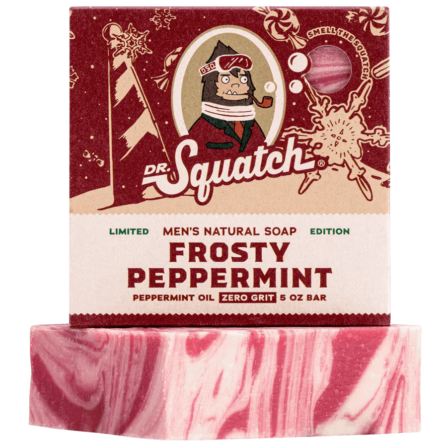 Dr. Squatch Bar Soap FROSTY PEPPERMINT