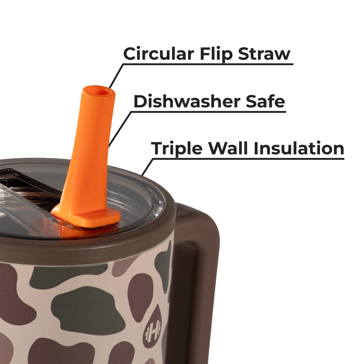 Duck Camo HydroJug 40 oz Traveler Tumbler