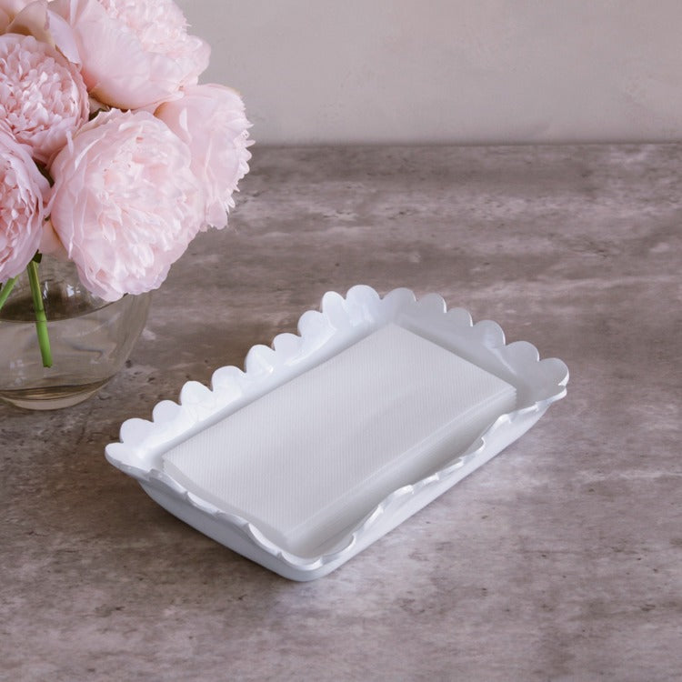 BEATRIZ BALL VIDA Colette Guest Towel Holder (White)-3314