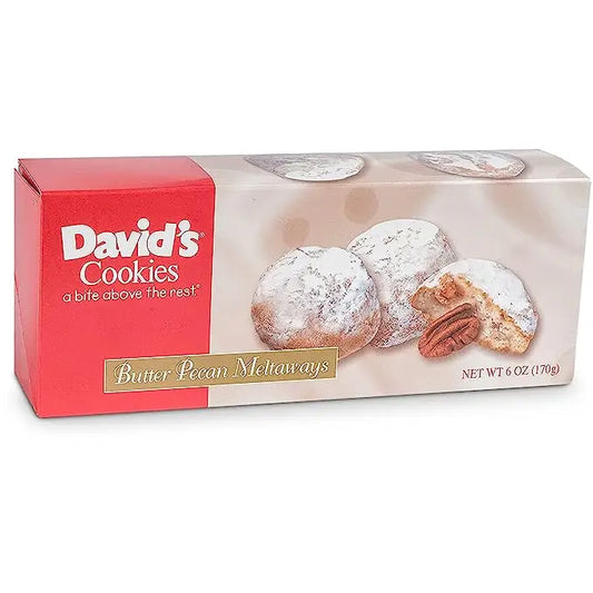 David's Cookies Gourmet Butter Pecan Meltways - 6 oz.