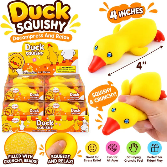 4” Crunchy Duck Squishy