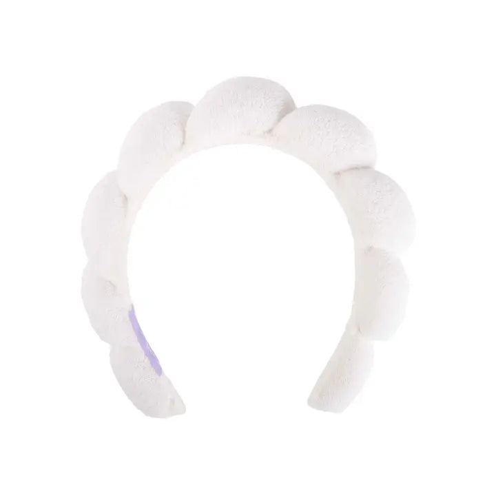 Cait + Co Plush Spa Headband - Topaz | Gem Collection