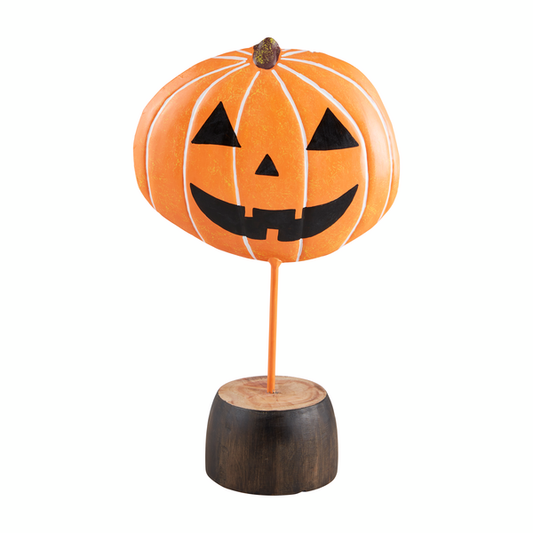 MUD PIE JACK-O-LANTERN TIN SITTER