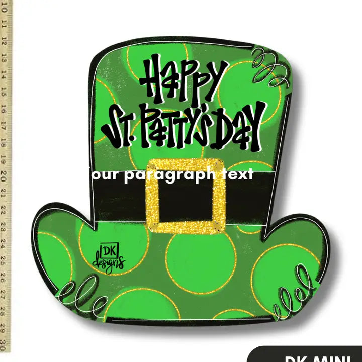 DK Designs St. Patty's Hat Mini
