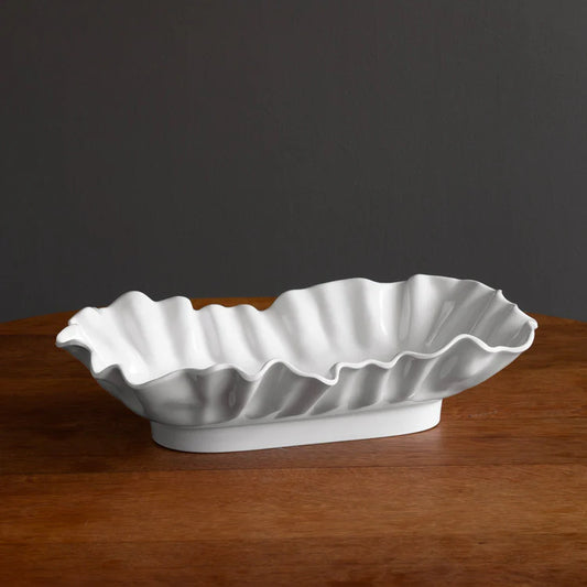 Beatriz Ball VIDA Bloom Large Rectangle Bowl (White)