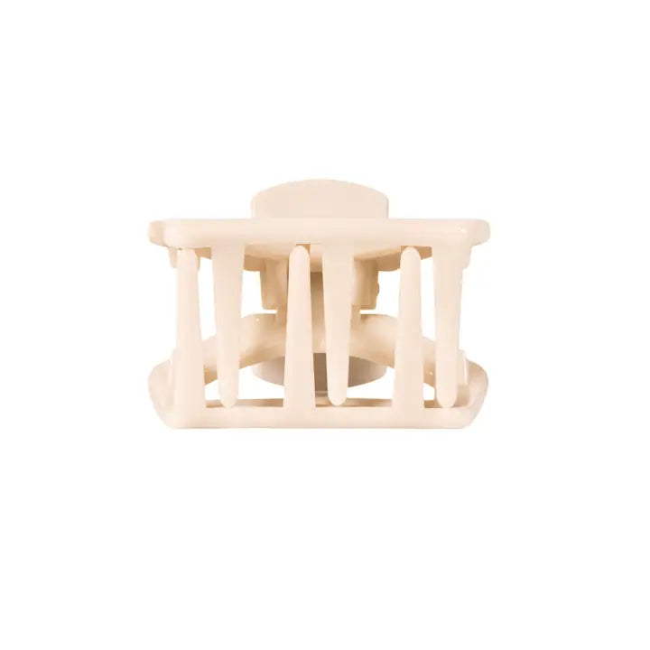 Teleties Open Almond Beige | Petite | Hair Clip