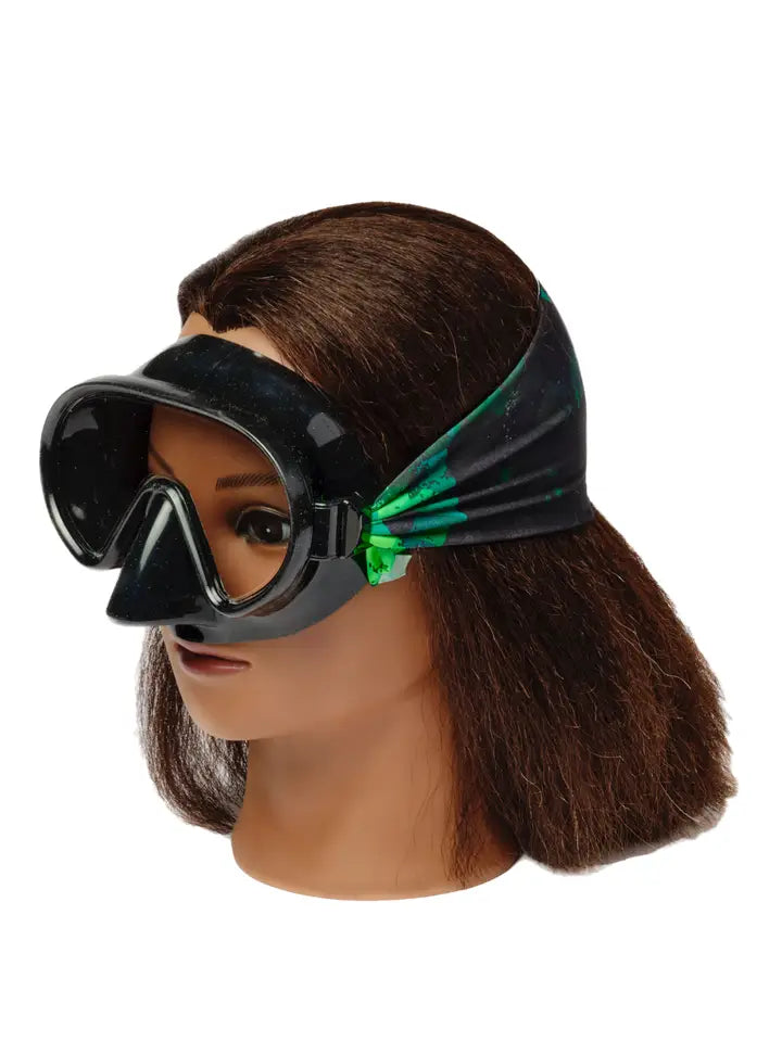 Splash Green Fusion Swim Mask