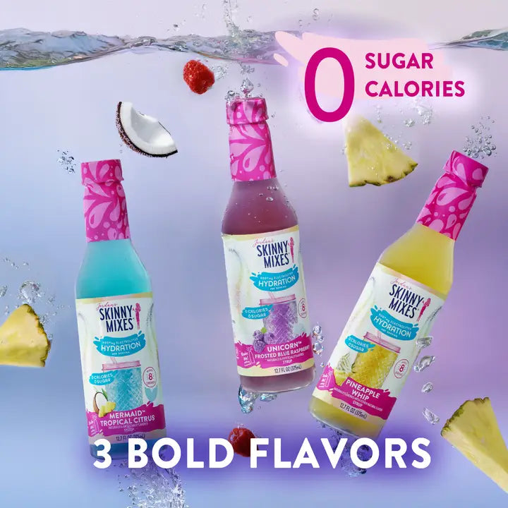 Jordan's Skinny Mixes Sugar Free Pineapple Whip Hydration with Electrolytes 375ml