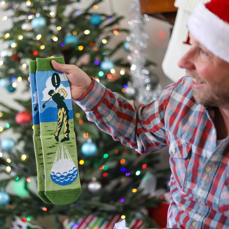 Lavley Swing Swear Repeat Golf Socks