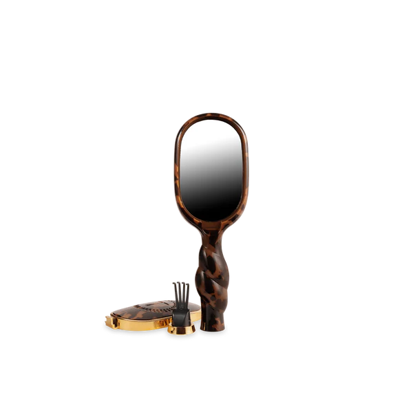 Teleties Mini Detangler Hair Brush for Medium Hair - Tortoise