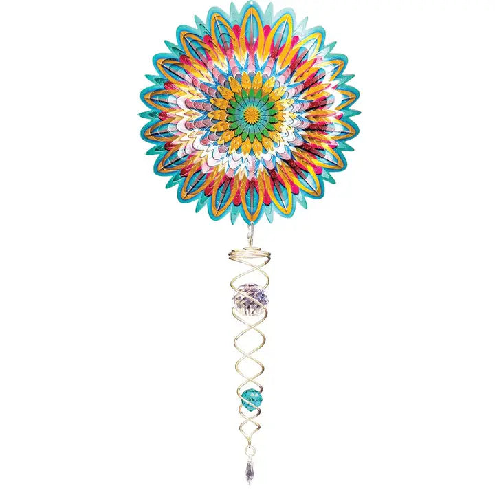 Spinfinity Designs Floral Mandala - Mini Set Wind Spinner