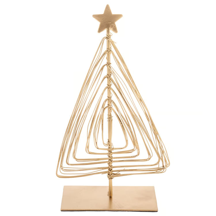 KARMA WIRE FLAT TREES LG SPIRAL