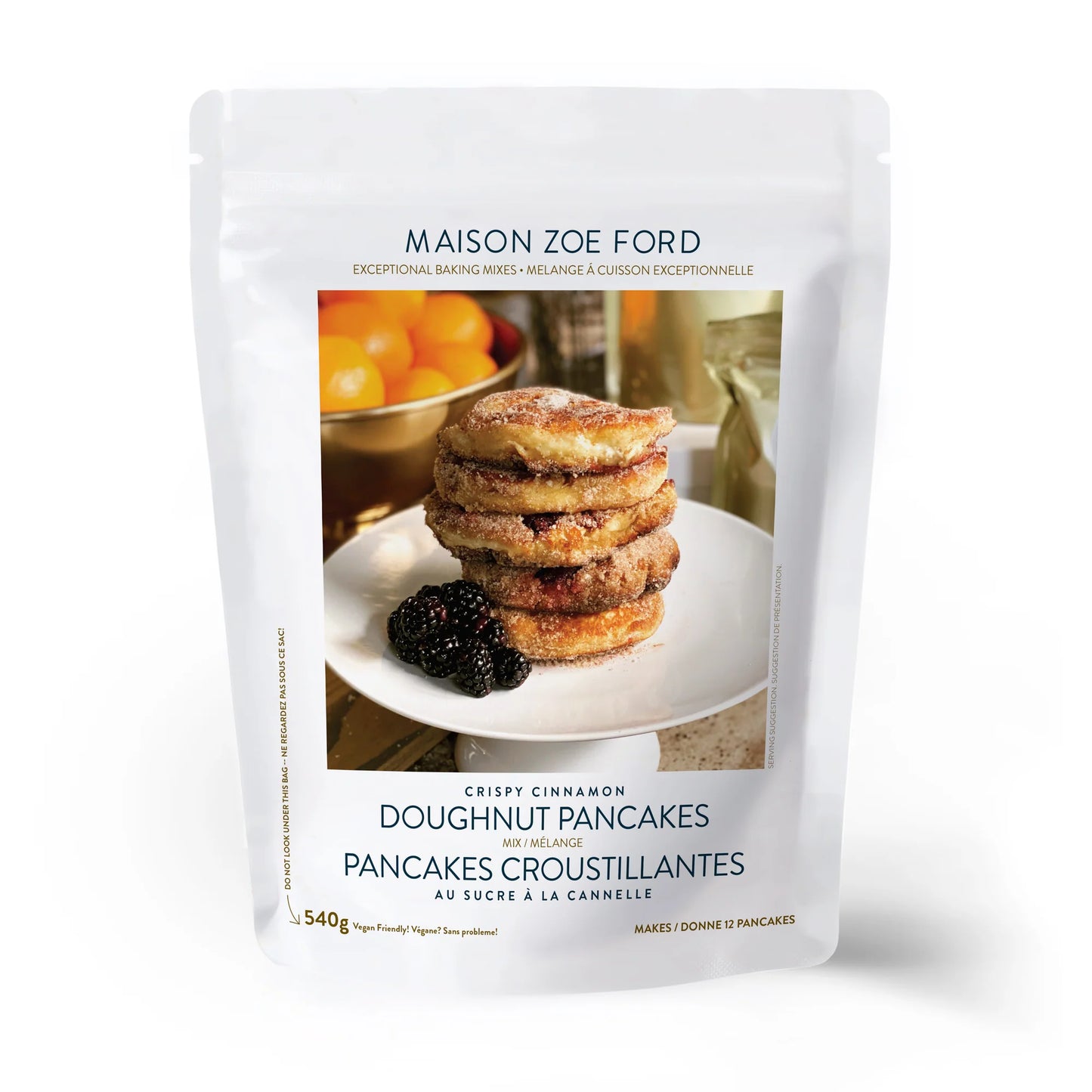Maison Zoe Ford Crispy Cinnamon Doughnut Pancake Mix!