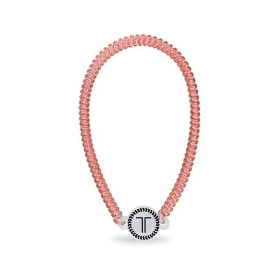 Teleties Spiral Hair Coil | Headband | Calming Coral