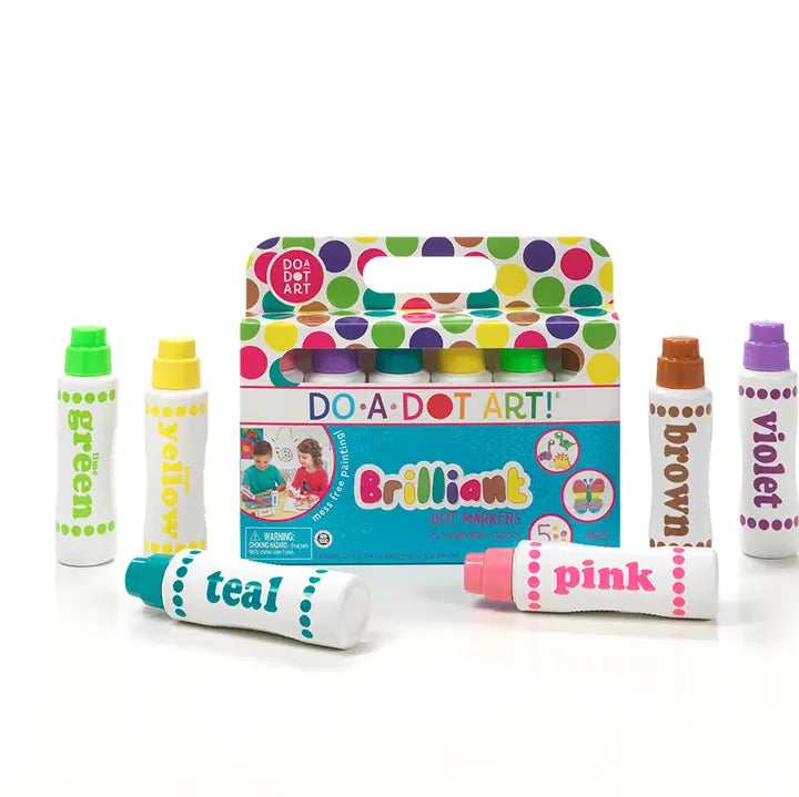 Do A Dot Art! Brilliant Dot Markers - Set of 6