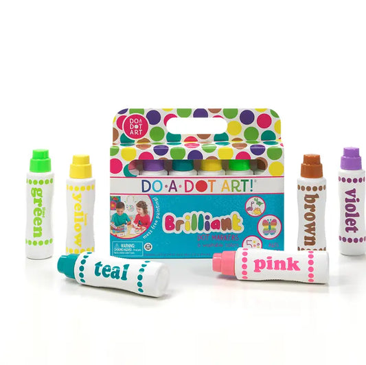 Do A Dot Art! Brilliant Dot Markers - Set of 6