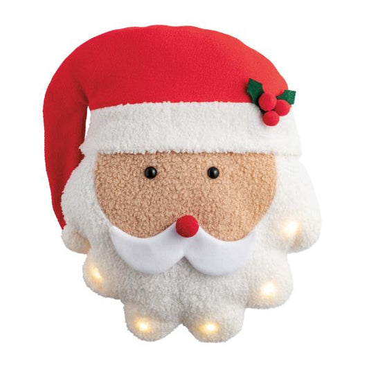 MUD PIE SANTA SHERPA PILLOW