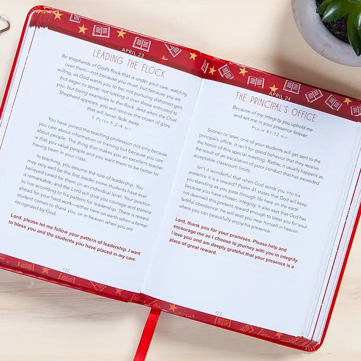 A Little God Time For Teachers (Daily Devotional)