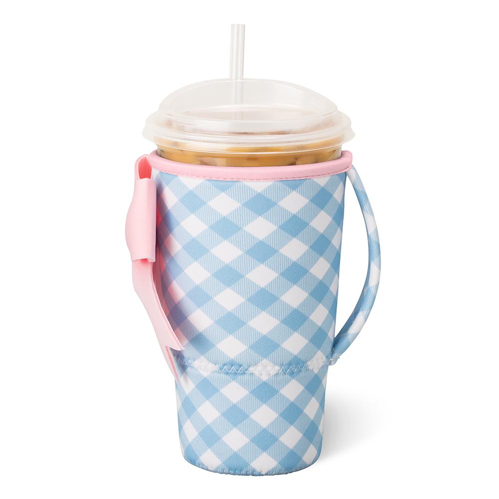 Swig Life Gingham Iced Cup Coolie (Large)