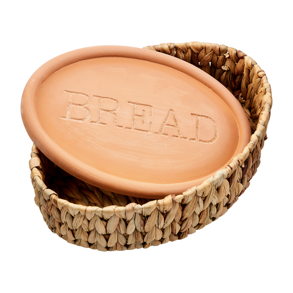 MUD PIE BREAD WARMING BASKET SET