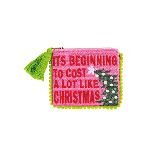 MUD PIE IT'S BEGINNING POM POUCH