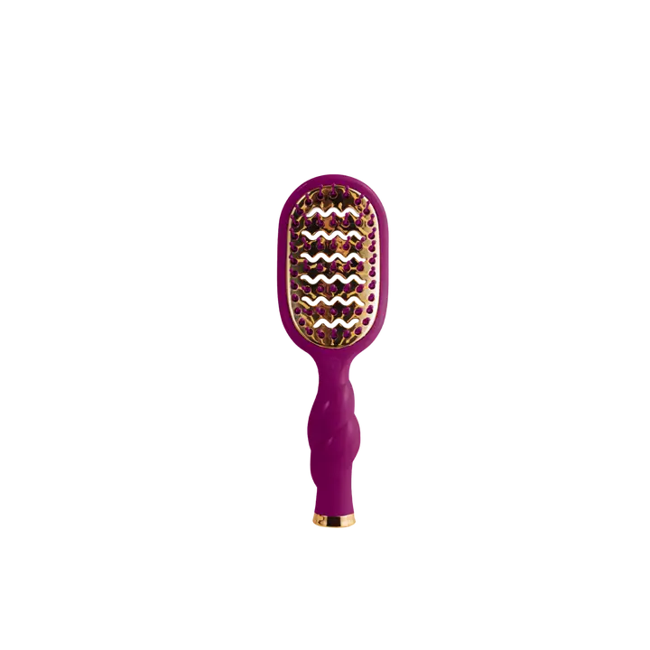 Teleties Mini Vented Hair Brush - Mulberry
