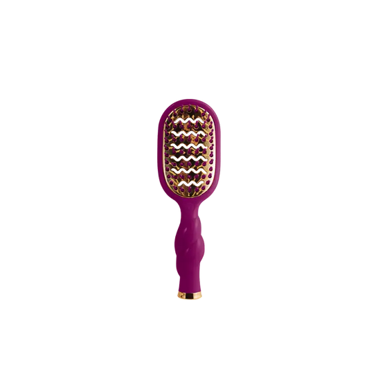 Teleties Mini Vented Hair Brush - Mulberry