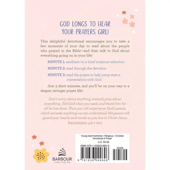 Choose Prayer: 3-Minute Devotions For Teen Girls