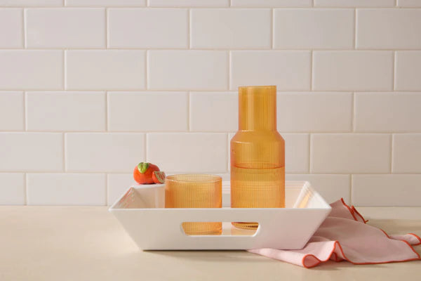 nora fleming square melamine tray