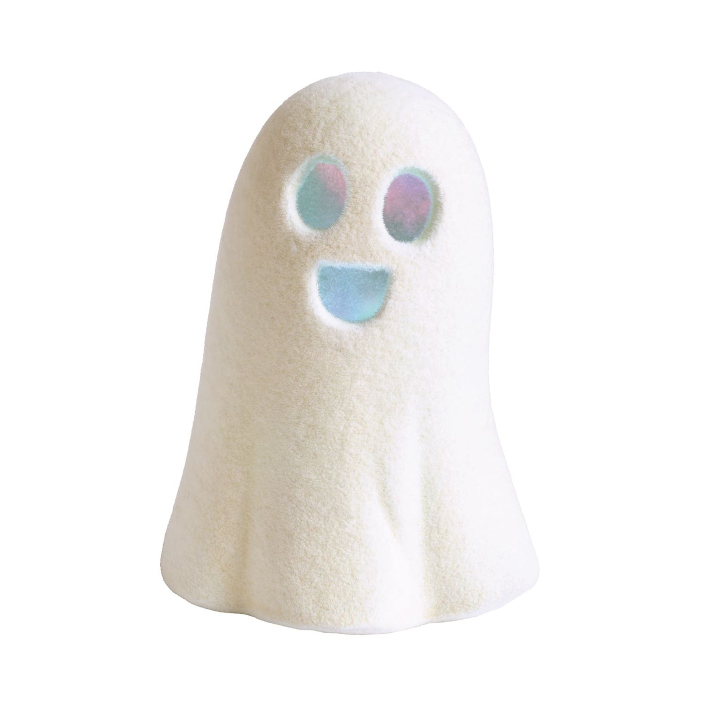 MUD PIE LIGHT-UP FLOCKED GHOST