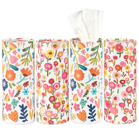 Primitives by Kathy White Floral Tissue Box Set