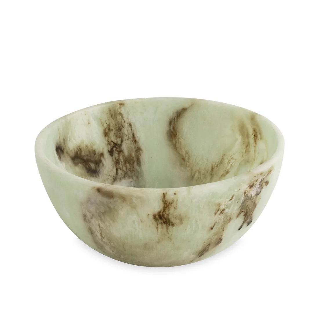 Beatriz Ball RESIN Giada Large Bowl Jade Swirl