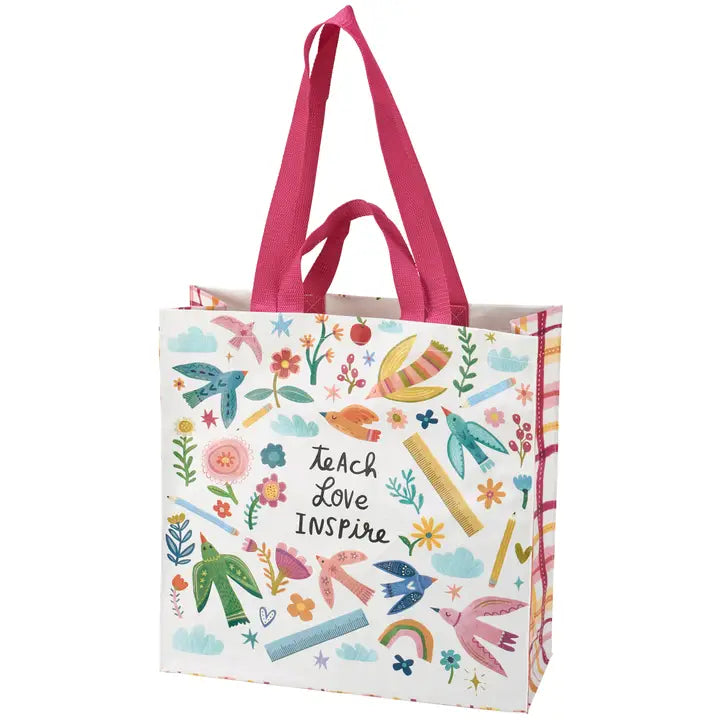 Primitives by Kathy Teach Love Inspire Market Tote