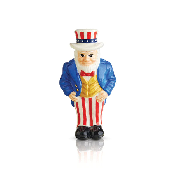 nora fleming all american mini (Uncle Sam)