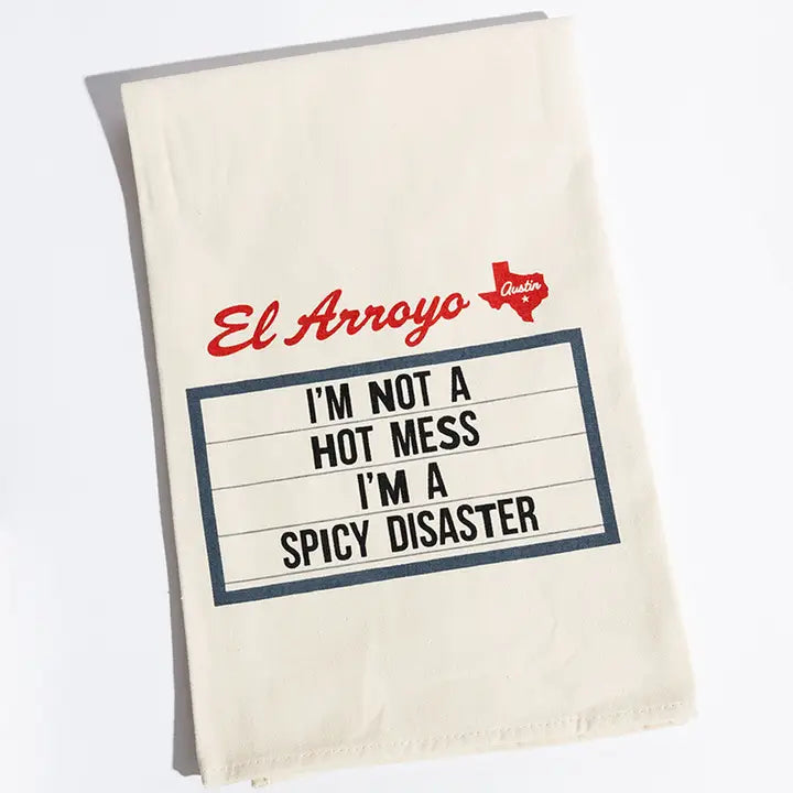 El Arroyo Tea Towel - Spicy Disaster