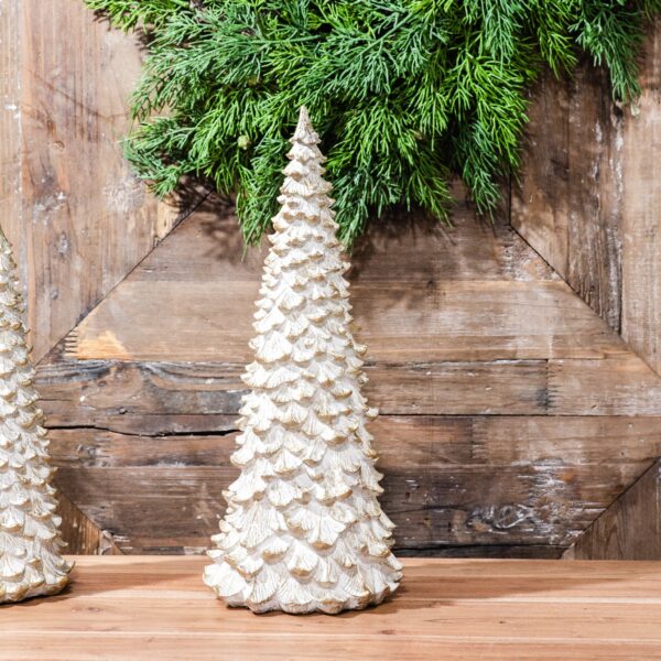 Pd HOME 15″ SNOWY GOLD TREE