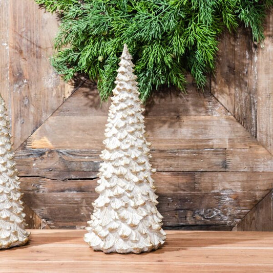 Pd HOME 15″ SNOWY GOLD TREE
