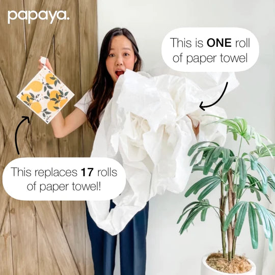 Papaya Reusable Paper Towel
