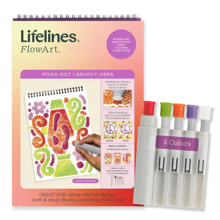Lifelines Flowart Pogo Dot - Groovy Vibes
