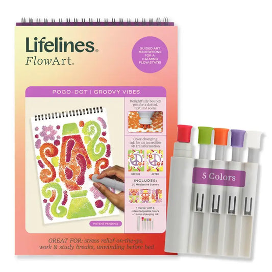 Lifelines Flowart Pogo Dot - Groovy Vibes