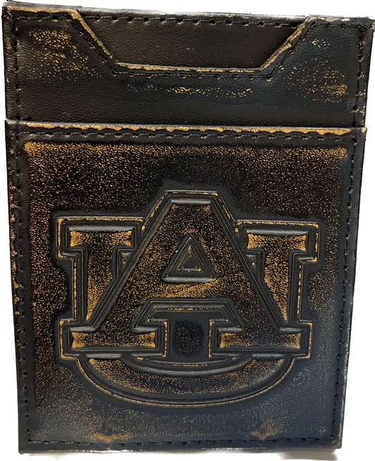 Zep-Pro Leather Auburn Card Holder