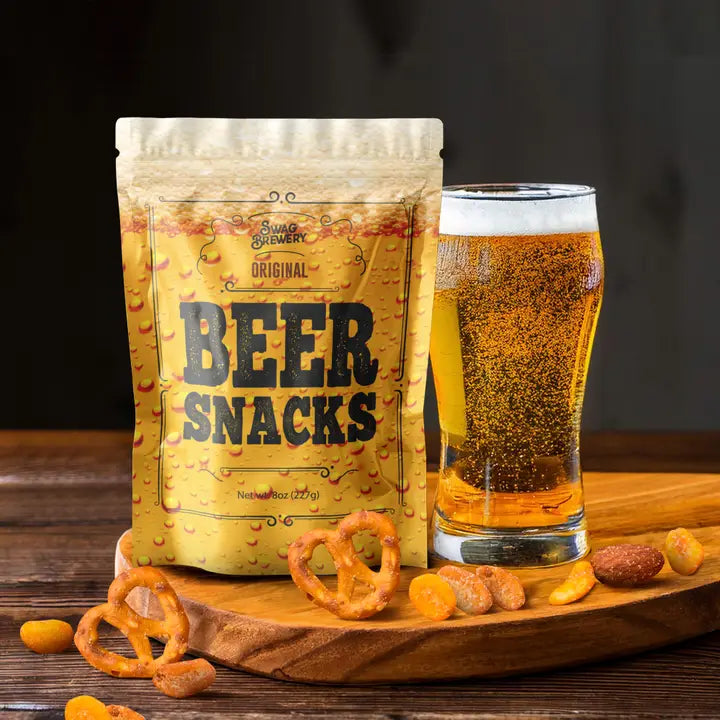 Swag Brewery Beer Snacks - Gourmet Mix of Nuts Gift Set
