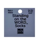 Standing on the Word Socks Bow with Verse: Psalms 37:4 delight yourself in the Lord