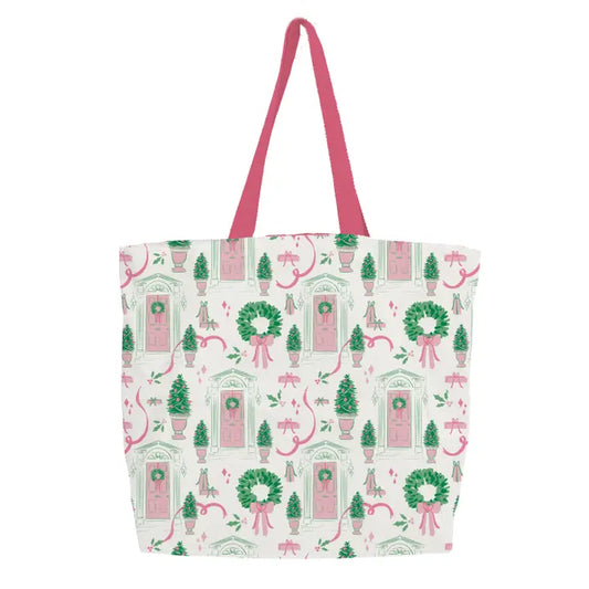 Mary Square Signature Carryall Home For Christmas