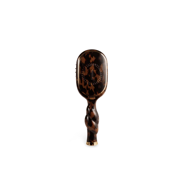 Teleties Mini Boar Bristle Hair Brush - Tortoise