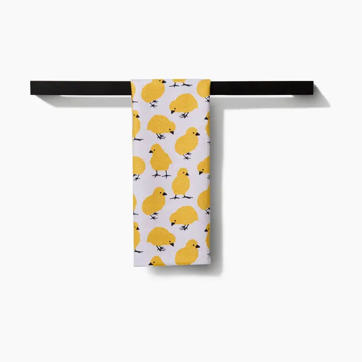 Geometry Peep Parade Tea Towel